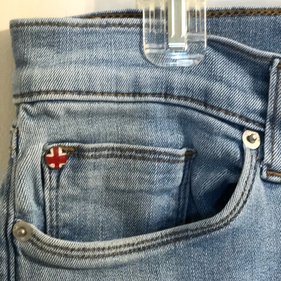 HUDSON KRISTEN SUPER SKINNY JEANS EUC SIZE 32 - Picture 8 of 10